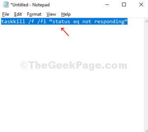 Notepad Type Taskkill command 1