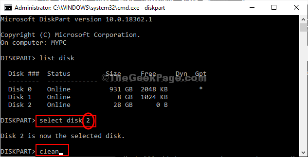 read unknown format disk windows 10