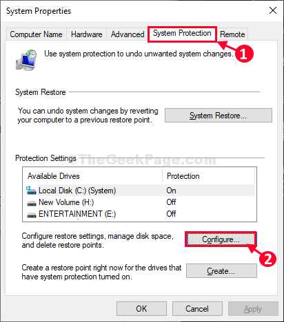 Configure System Properties