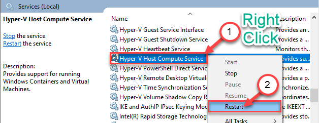 Перезапуск Hyper V