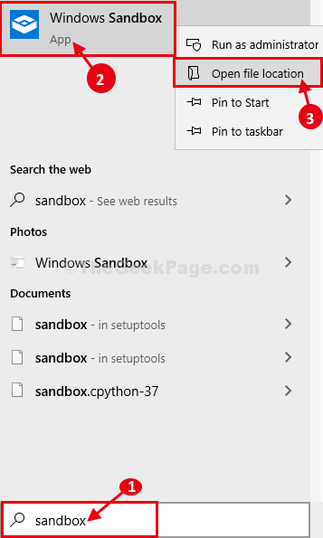 Sandbox Search