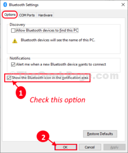 Bluetooth icon is missing from Windows 10 / 11 [Fixed]