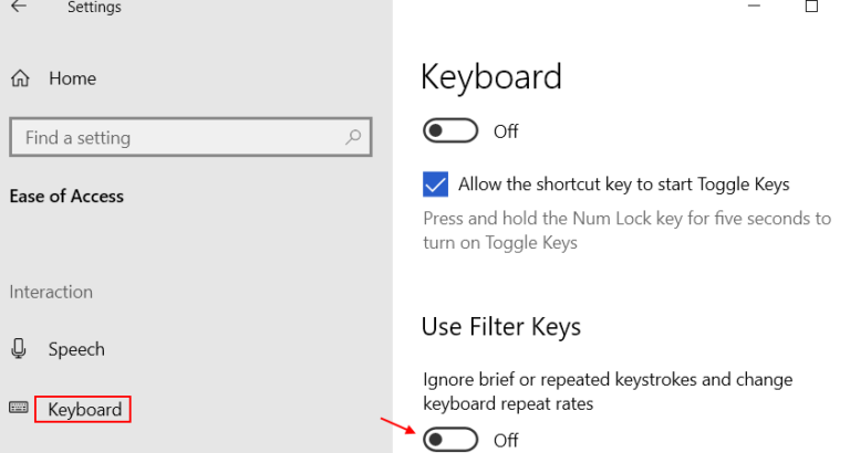 Fix Shift Key Not Working In Windows 10/11 Keyboard