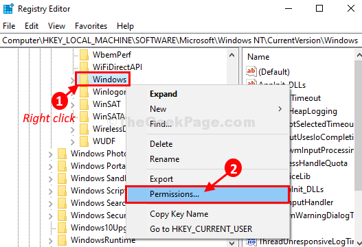 Windows Permissions