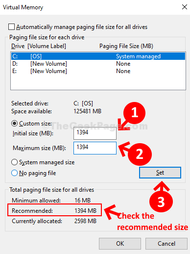 How to solve Not enough memory error