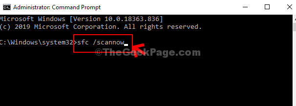 Command Prompt Sfc Scannow Enter