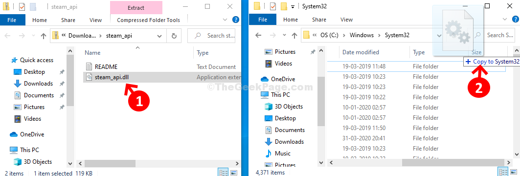 Copy Steam Api Dll From Downloads To System32