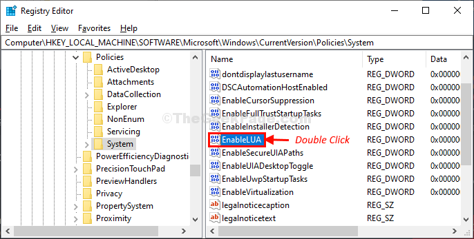 Double Click Enablelua