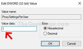 Edit Dword (32 Bit) Value Change Value Data To 1