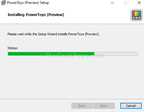 Powertoys Setup Follow Instructions Wait Till Its Installed