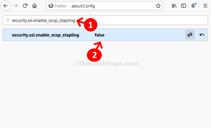 Search Box Security.ssl.enable Ocsp Stapling  Double Click On Result False