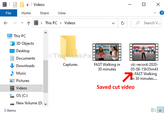 vlc video cutter