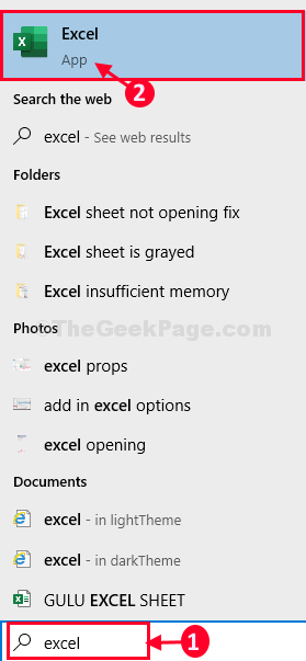 Excel Search
