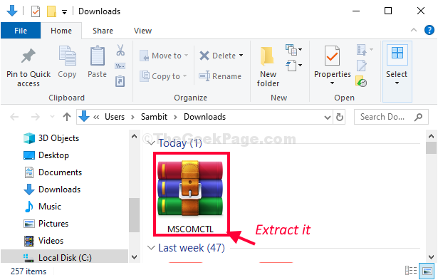 mscomctl ocx file is missing or invalid windows 10