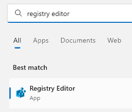 Registry Editor 1 Min