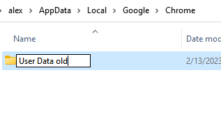 Rename User Data