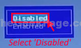 Select Disabled