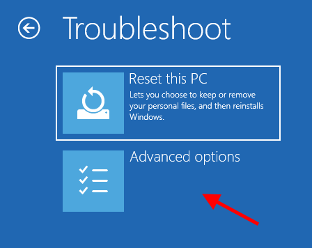 Troubleshoot Reset This Pc Advanced Options Startup Repair 1