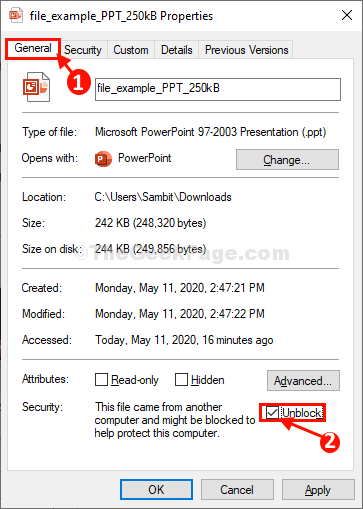 cannot open powerpoint file no text converter