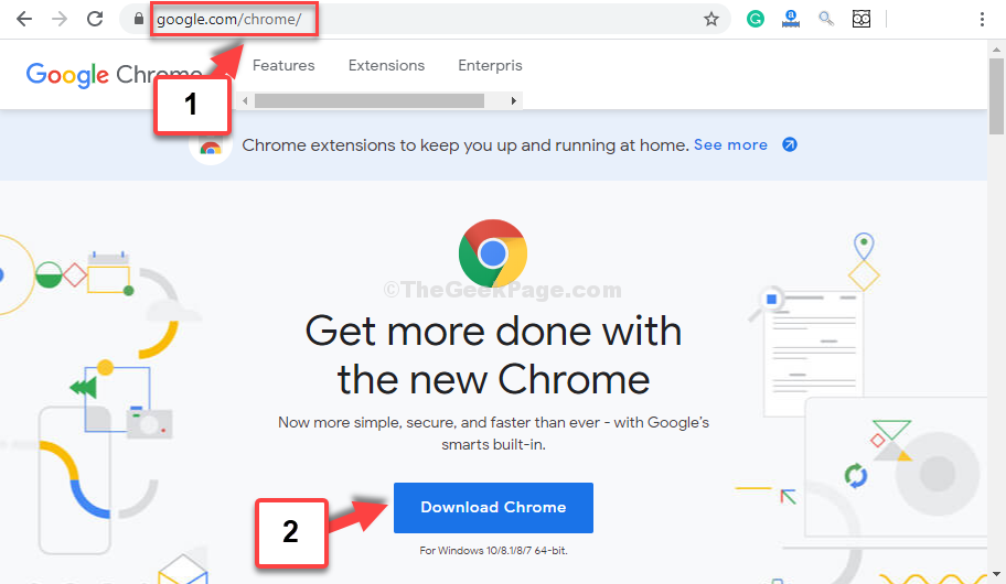 cant type in chrome