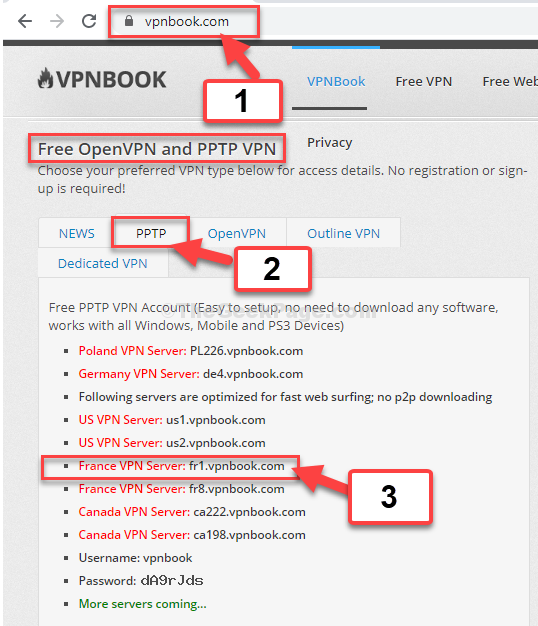 free pptp vpn server germany