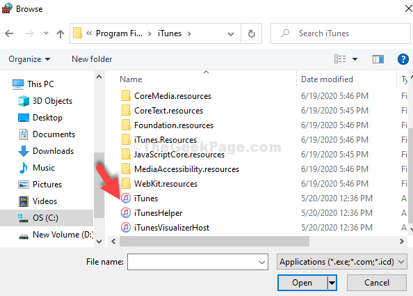 C Drive Program Files Itunes Folder Itunes