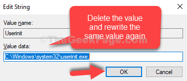 Edit String Value Data Delete Value Reqrute Sane Value Again Ok