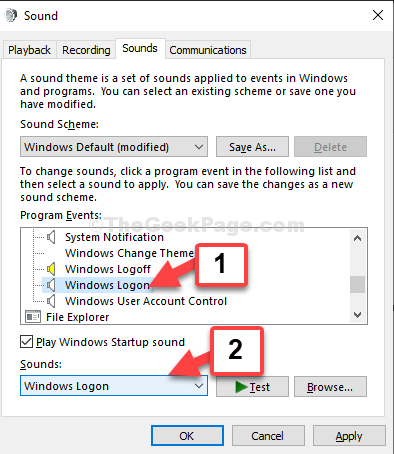 windows 10 logon sound