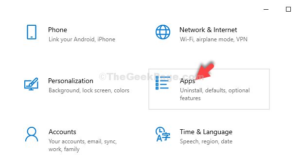 Settings Apps