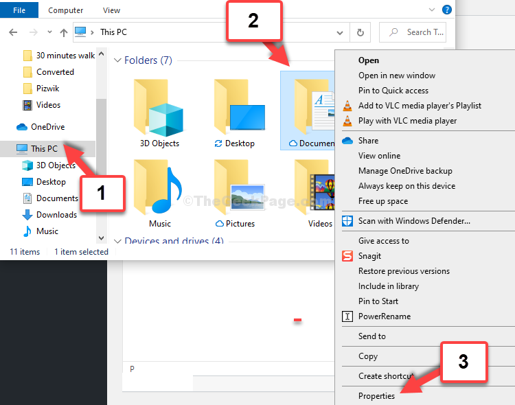 multiple documents folders windows 10