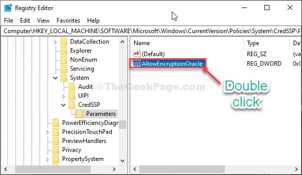 Allowencryption Double Click