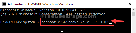 Bcdboot
