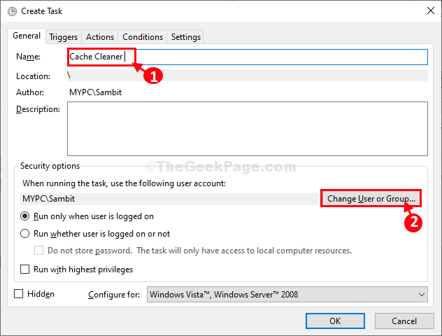 Clear computer memory cache