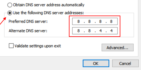 Dns Server Address