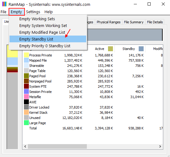 How To Automatically Clear Ram Cache Memory In Windows 10 / 11