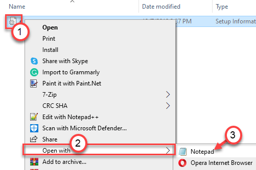 Notepad Open With Min