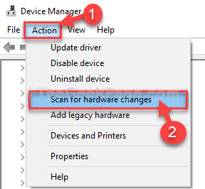 scan for hardware changes