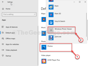 How to get back old Windows Photo Viewer on Windows 10