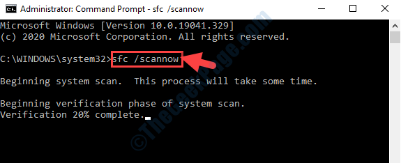 Command Prompt Run Sfc Scannow Command Enter