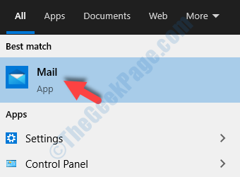 Desktop Start Search Mail Result