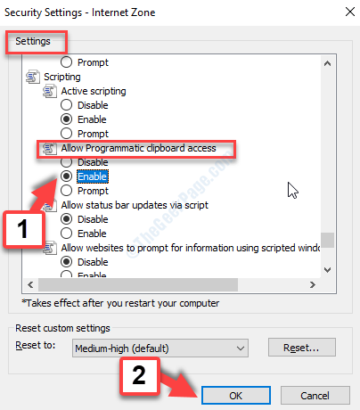 how to access the clipboard