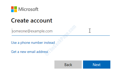 Tools Accounts Add Account Email Address Password