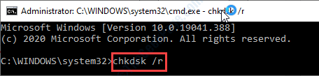 Chkdsk R Cmd