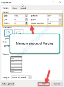 Your margins are pretty small.Some of your content might be cut off ...