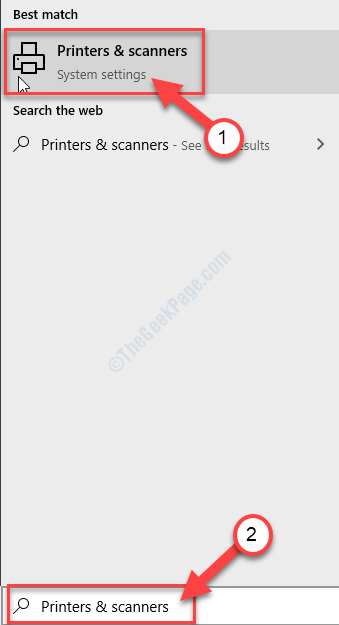 Printers And Scanners Search