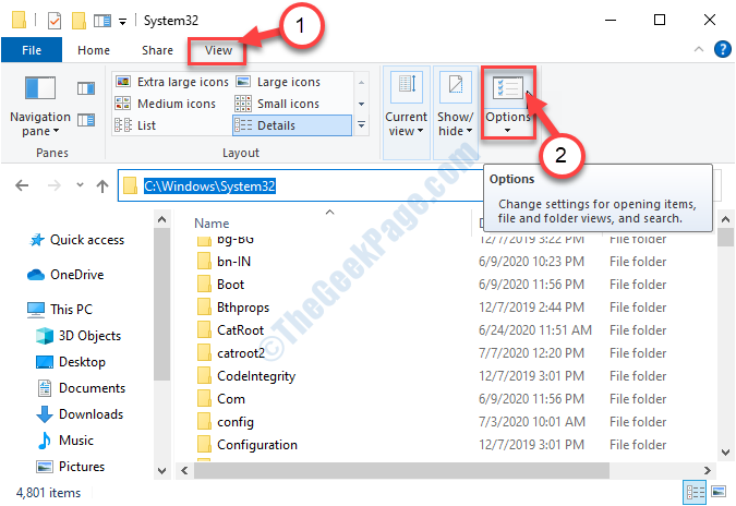 View Options