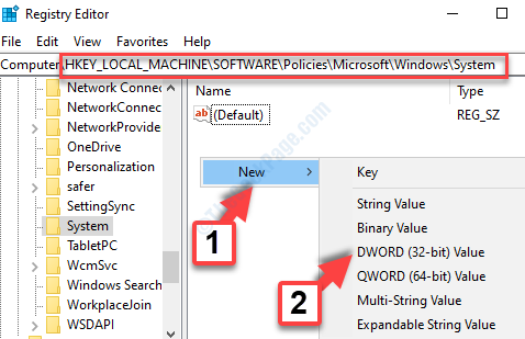 Registry Editor Address Bar Paste The Path Right Side Right Click New Dword (32 Bit) Value