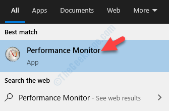 Result Left Click Performance Monitor