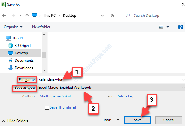 Select Location Name The File Save As Type Excel Macro Enabled Workbook Save