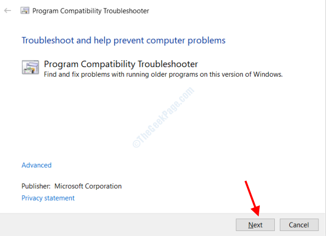 Compatibility Troubleshooter